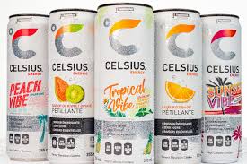 Fitness energy drinks and protein snacks