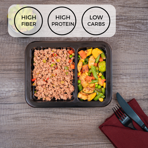 Ground Turkey & Mixed Veggies