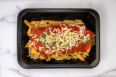 Chicken Parm With Whole Wheat Pasta