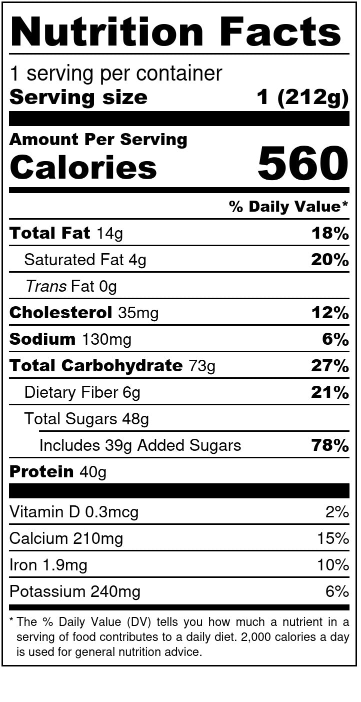 Nutella Back Label Nutella Nutrition Label