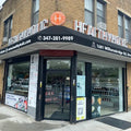 an image of seen from across the street of healthy holic bronx front entrance