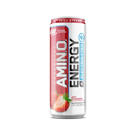 Amino Energy RTD juicy strawberry 12 oz