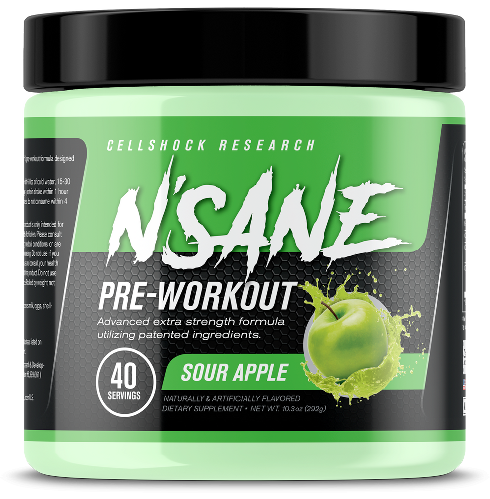 N'Sane Sour Apple - 40 servings