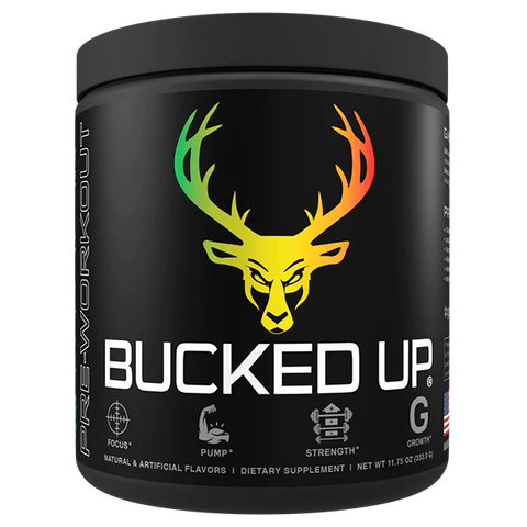Bucked up powder 30 serv sour gummy