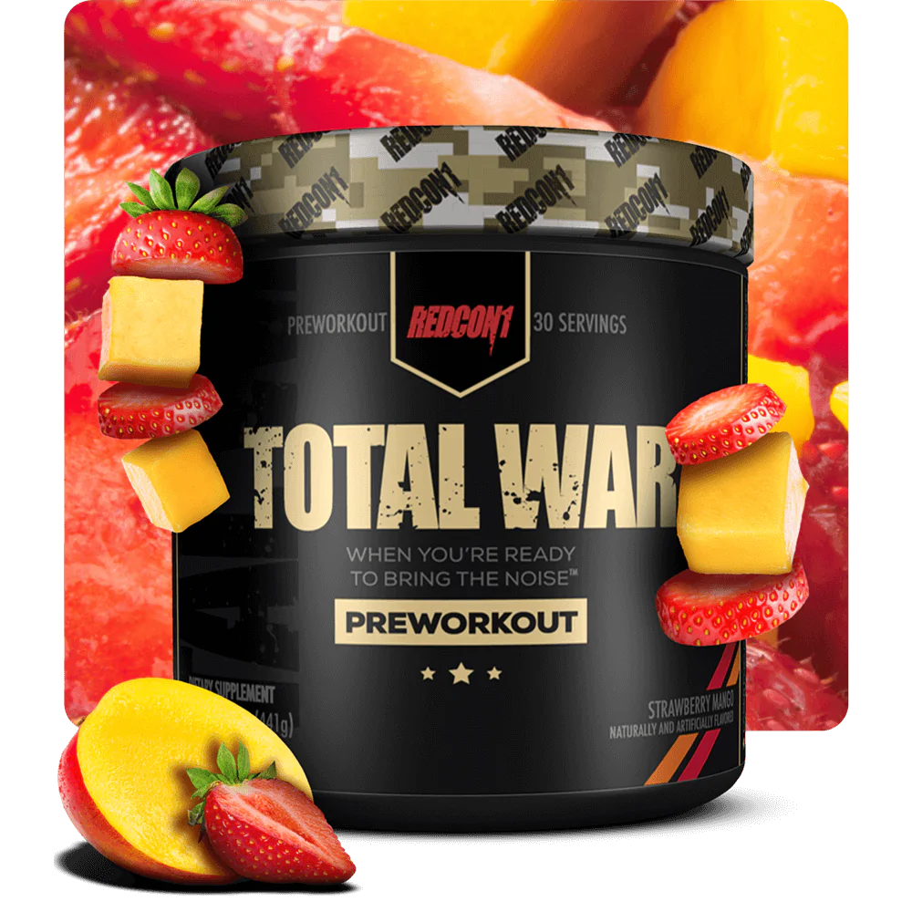 total war powder 30 serv strawberry mango