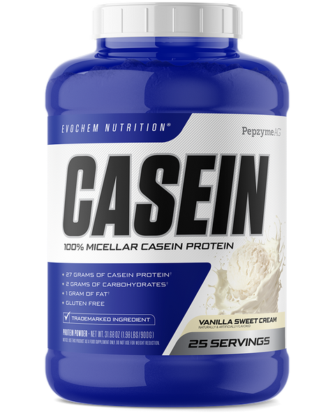 Casein 2lb Vanilla Sweet Cream - 25 servings